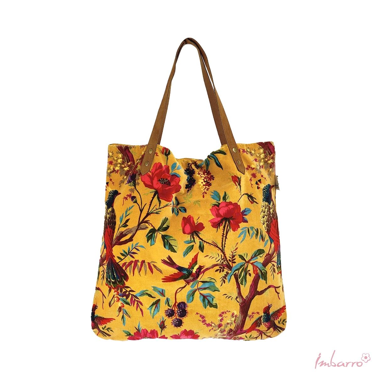 Imbarro paradise large Yellow shopper Greenpicnic