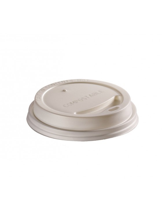 CPLA deksel voor coffee to go bekers