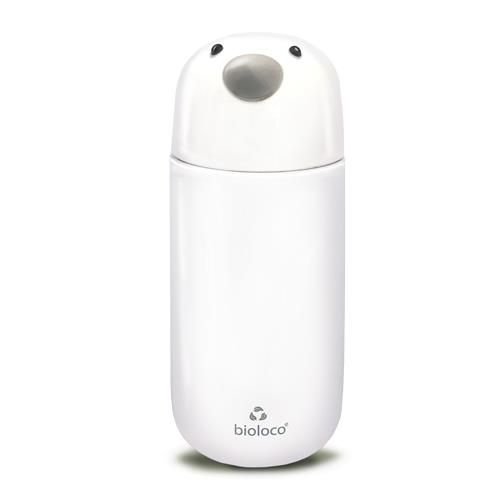 BioLoco rvs Kids Bottle Pinguin, dubbelwandige kinderthermosfles - GreenPicnic