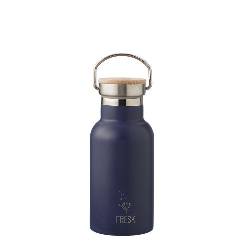 GreenPicnic - RVS  Nightshadow Blue thermos bottle van Fresk