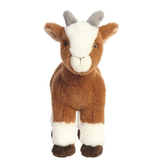 Knuffeldier van gerecycled plastic Geit