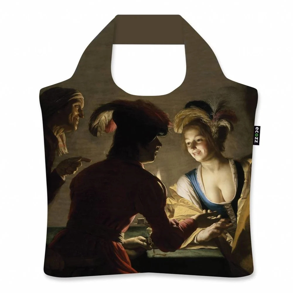 The Matchmaker op Ecozz opvouwbaar tasje van r-PET met rits