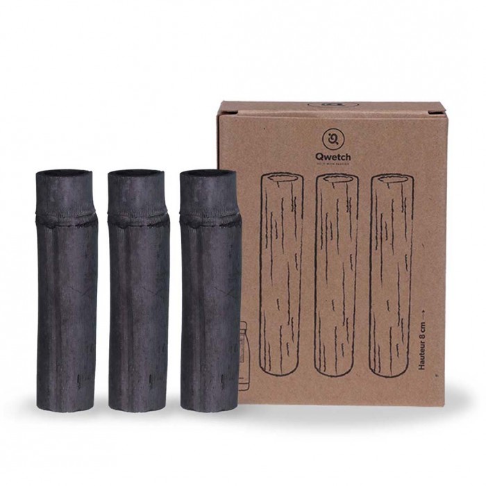 Set bamboe houtskool filters van Qwetch bij Greenpicnic
