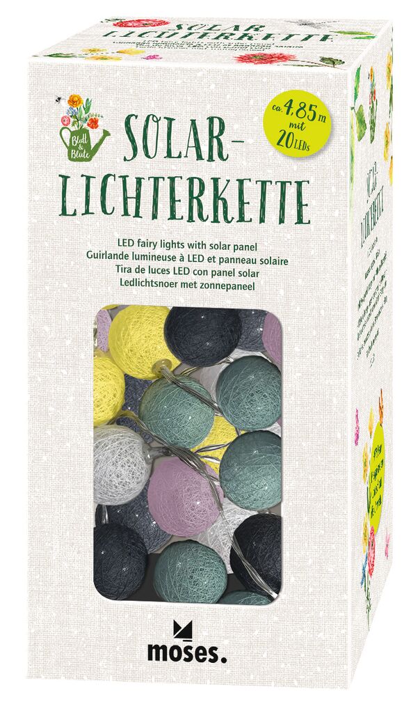 Moses solar led verlichting 20 lampjes