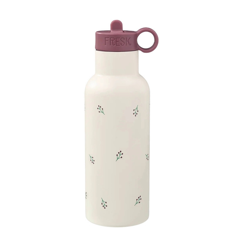 Fresk dubbelwandige drinkfles Berries met drinktuit dop