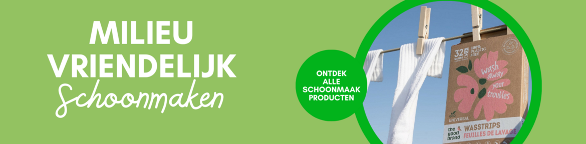 Maak je huis schoon op een milieuvriendelijke manier! Maak je huis schoon op een milieuvriendelijke manier!