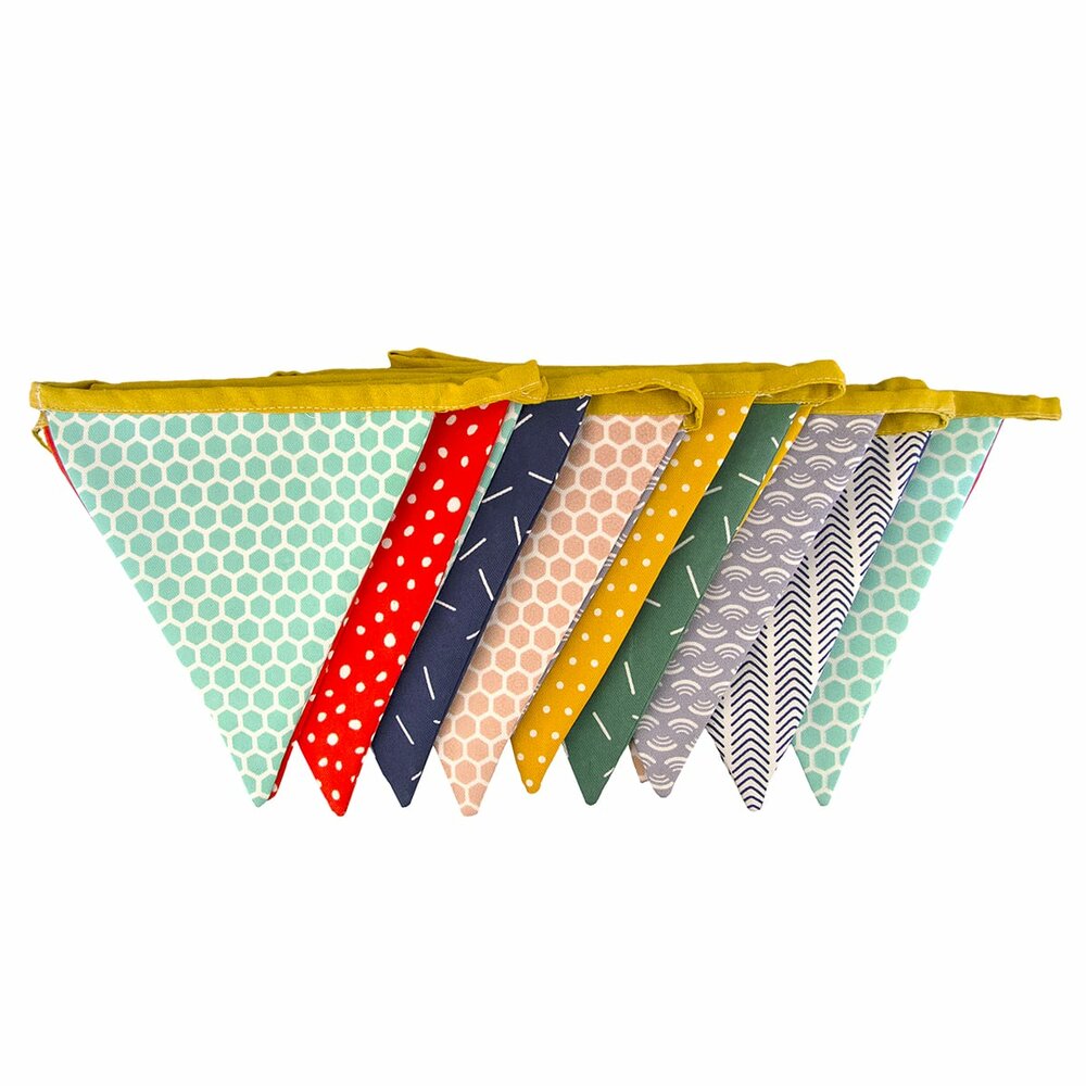 Global Affairs Multicolour vlaggenlijn van gerecycled PET - Garland Festive Flags Global Affairs Multicolour vlaggenlijn van gerecycled PET - Garland Festive Flags