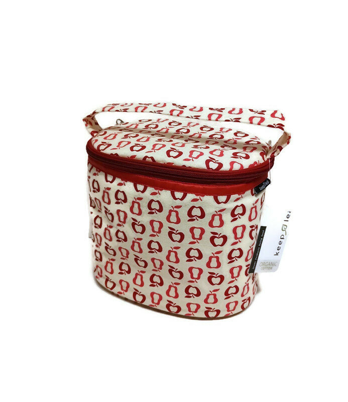 Keep Leaf Cooler Lunchbag New Fruit - Geïsoleerd koeltasje met fruit print Keep Leaf Cooler Lunchbag New Fruit - Geïsoleerd koeltasje met fruit print