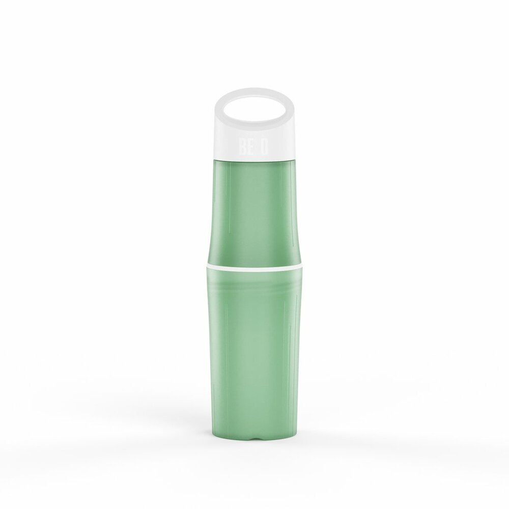 Be O Lifestyle Bottle 500ml drinkfles van bioplastic uit suikerriet - Green Aloë Be O Lifestyle Bottle 500ml drinkfles van bioplastic uit suikerriet - Green Aloë