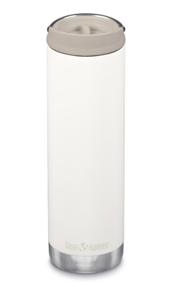 Klean Kanteen TKWide Insulated 592ml Tofu - Grote RVS thermosfles met koffiedop Klean Kanteen TKWide Insulated 592ml Tofu - Grote RVS thermosfles met koffiedop