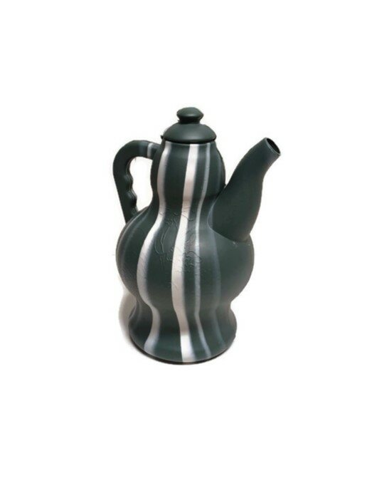 Fairtrade Gieter Maher van gerecycled plastic - Hoog koffiepot model in groen