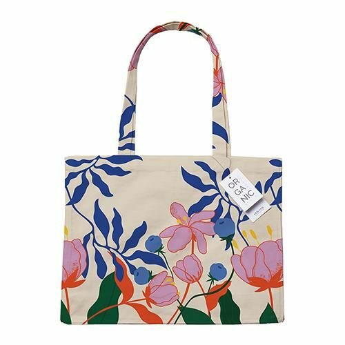 ChicMic shopper van biologisch katoen -  grote tas met Summer Tale print ChicMic shopper van biologisch katoen -  grote tas met Summer Tale print