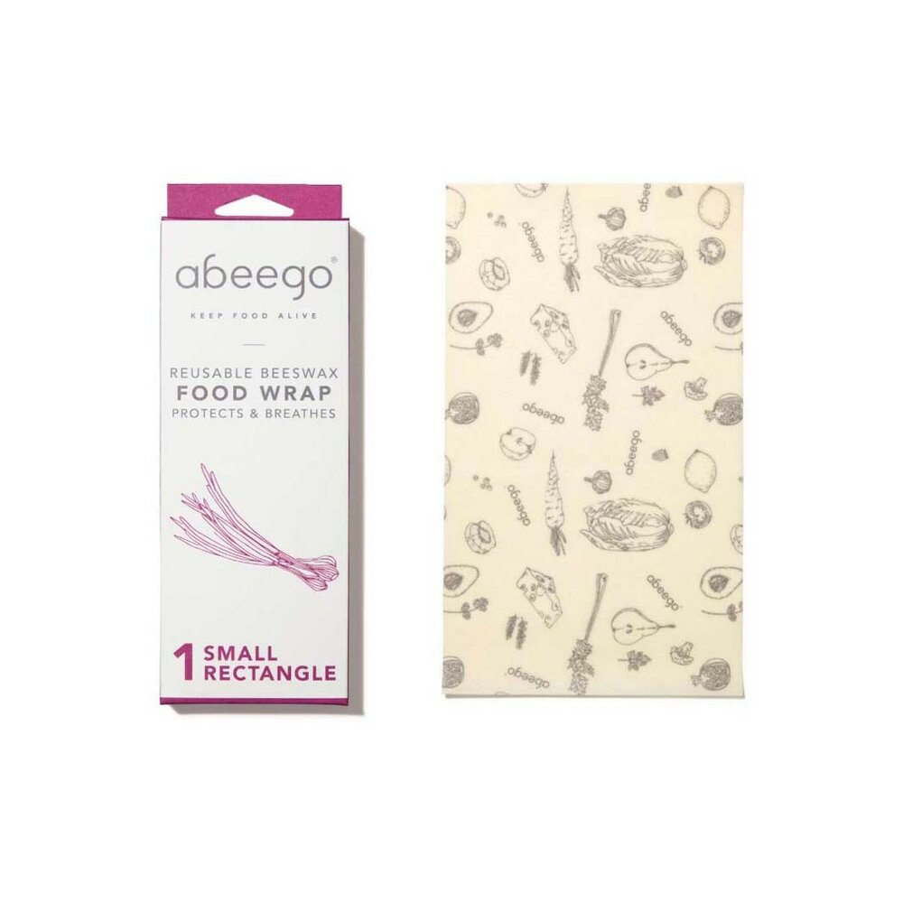 Abeego Beeswax Food wrap small rectangle, 30x18cm bijenwas doek. Abeego Beeswax Food wrap small rectangle, 30x18cm bijenwas doek.