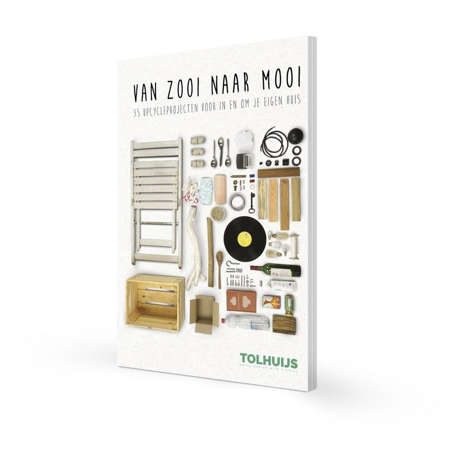 Boek: Van zooi naar mooi, 35 upcycle projecten voor in en om huis