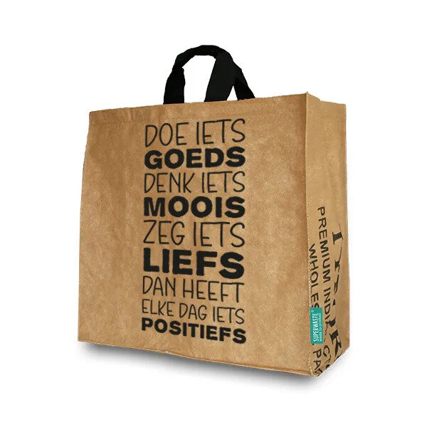 Superwaste Tea shopper boodschappentas Large - Doe iets goeds Superwaste Tea shopper boodschappentas Large - Doe iets goeds
