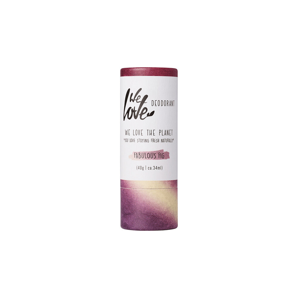We Love Deo natuurlijke stick deodorant  40 gram - Fabulous Fig