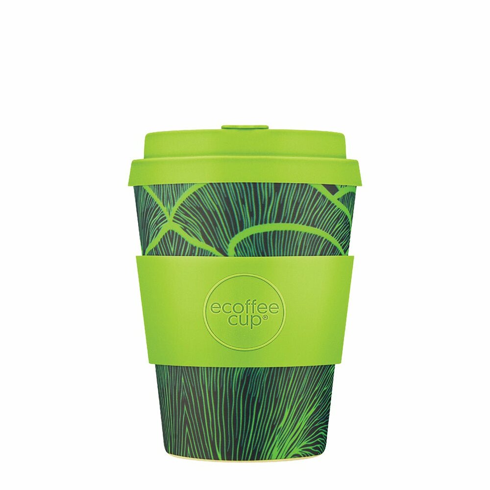Ecoffee Cup PLA bioplastic koffiebeker 350ml - Bloodwood  Ecoffee Cup PLA bioplastic koffiebeker 350ml - Bloodwood