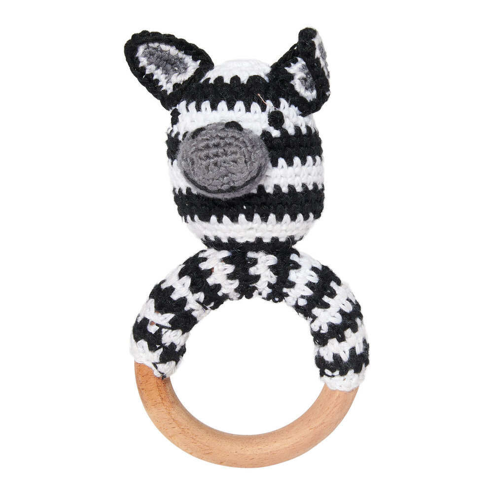 Return to Sender bijtring Zebra - Fairtrade Baby cadeau  Return to Sender bijtring Zebra - Fairtrade Baby cadeau
