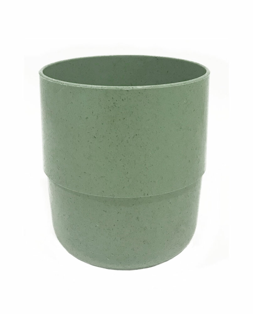 Vibers Bio Plastic beker in groen van PLA uit olifantsgras - SALE