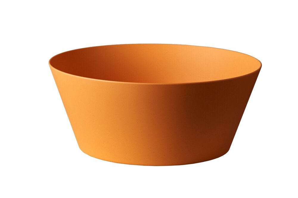 BioLoco Plant Bowl Large Orange, grote PLA bio plastic kom  BioLoco Plant Bowl Large Orange, grote PLA bio plastic kom