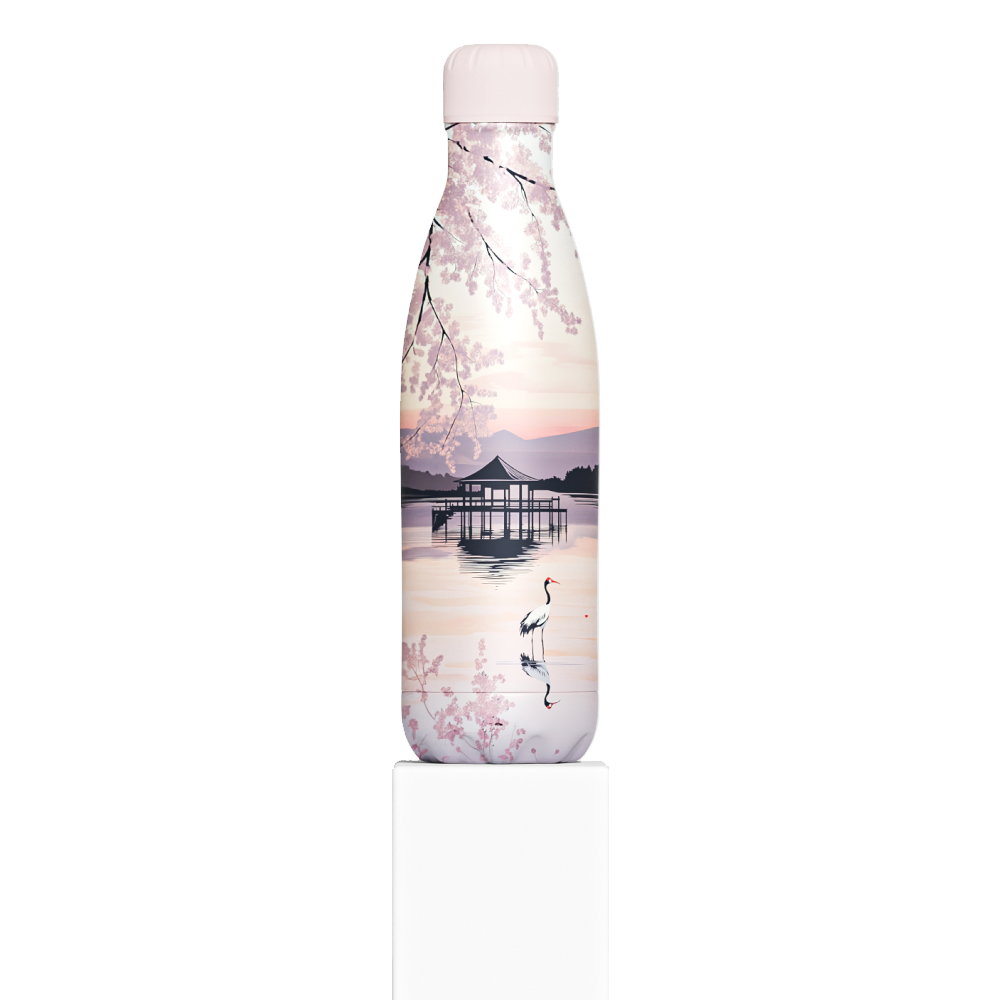 IZY Bottles RVS dubbelwandige fles 500ml - Sunset Lake IZY Bottles RVS dubbelwandige fles 500ml - Sunset Lake
