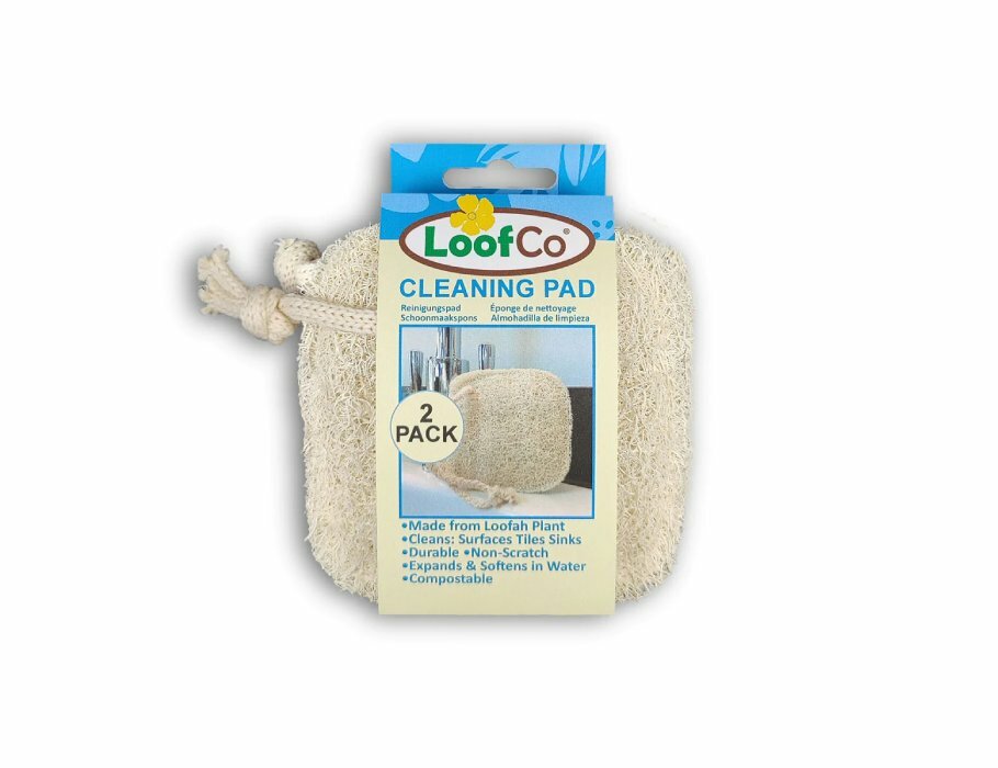 LoofCo luffa schoonmaakspons - 2 pack