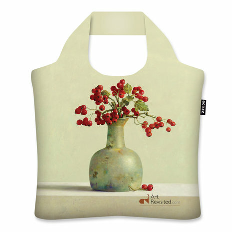 Ecozz Ecoschopper - Hawthorn Berries in Roman Glass van Henk Helmantel