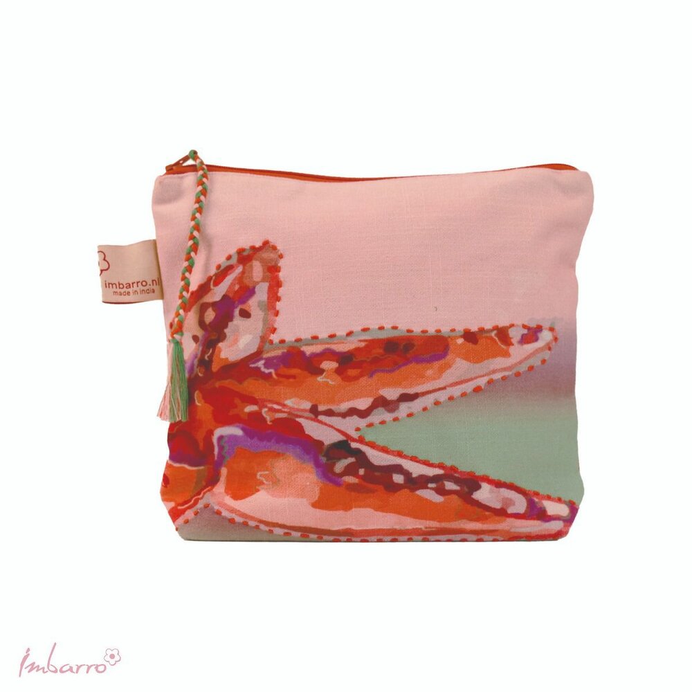 Imbarro Pouch Starfish - Groot etui of tasje met zeester