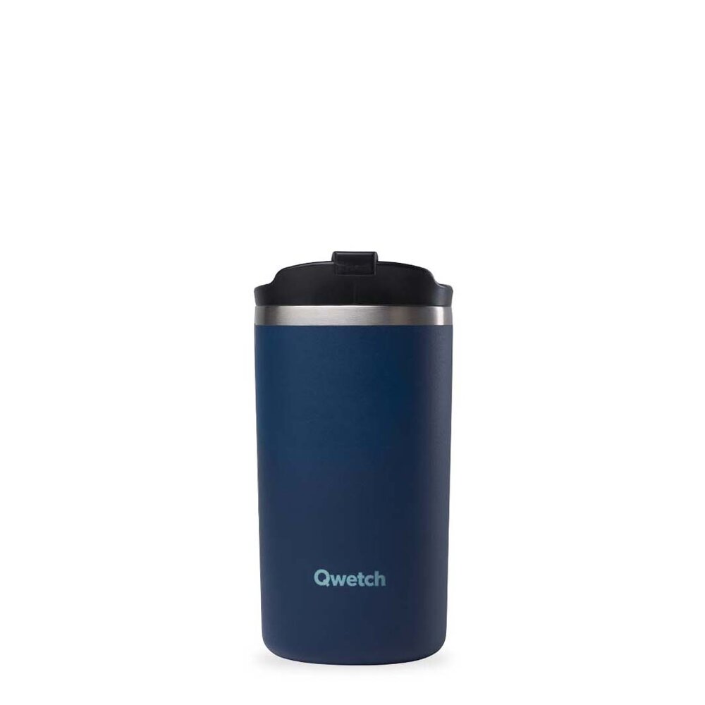 Qwetch RVS thermosbeker 350ml - Travel Mug Isotherme Granite Blue  Qwetch RVS thermosbeker 350ml - Travel Mug Isotherme Granite Blue