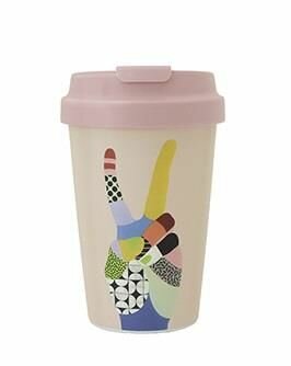 BioLoco plant easy cup, PLA koffie to go beker - Peace BioLoco plant easy cup, PLA koffie to go beker - Peace