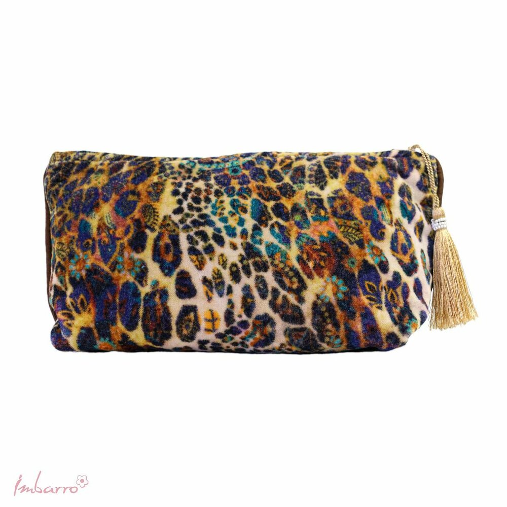 Imbarro Pouch Armani - Ibiza Style velours tasje