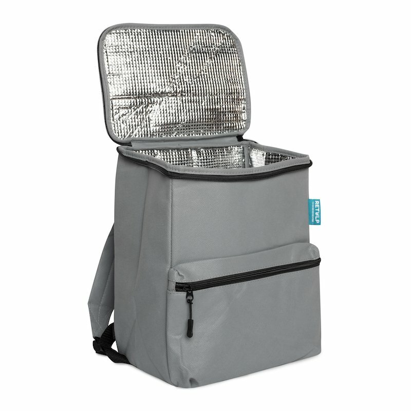 Retulp Fridgebag geïsoleerde rugtas, gemaakt van gerecyclede koelkasten. Retulp Fridgebag geïsoleerde rugtas, gemaakt van gerecyclede koelkasten.