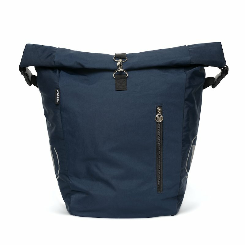 Retulp Ocean Bicycle Cooler Bag, geïsoleerde fietstas in donkerblauw