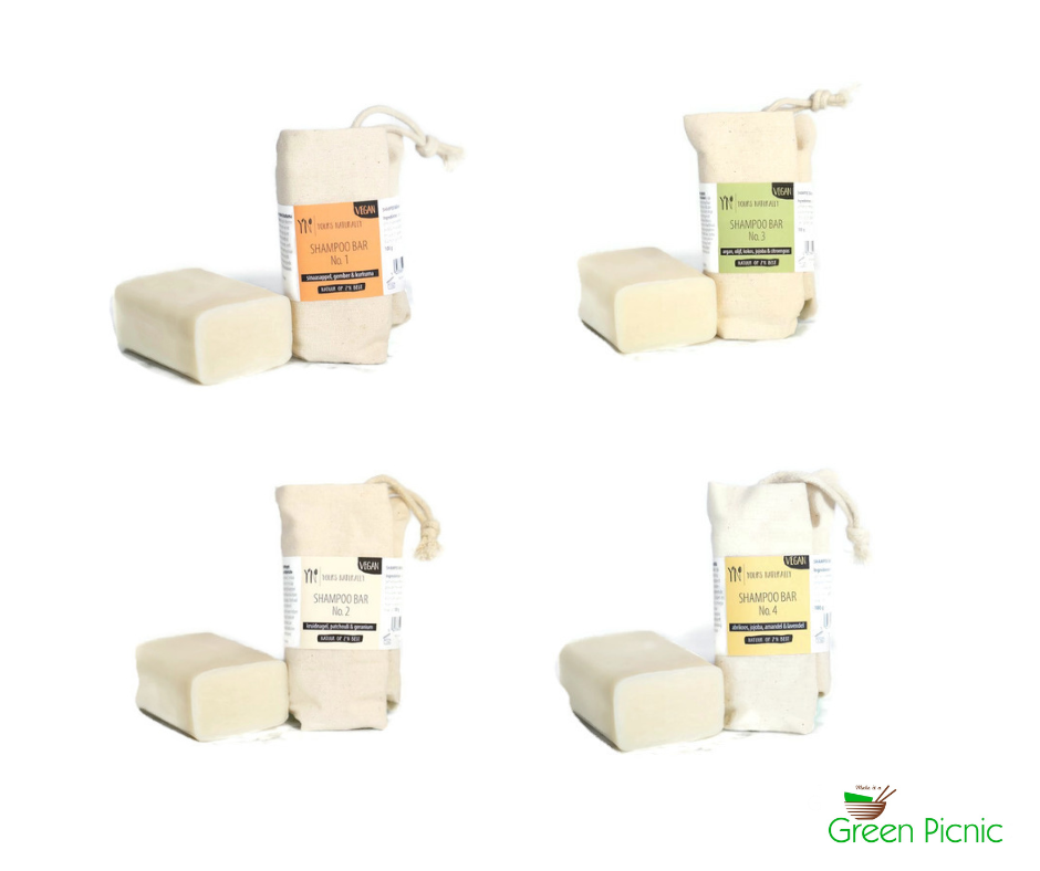 Yours Naturally shampoo 100gr - Diverse geuren