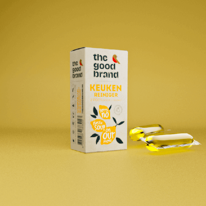 The Good Brand keukenreiniger refill pods - 2-pack navulling 