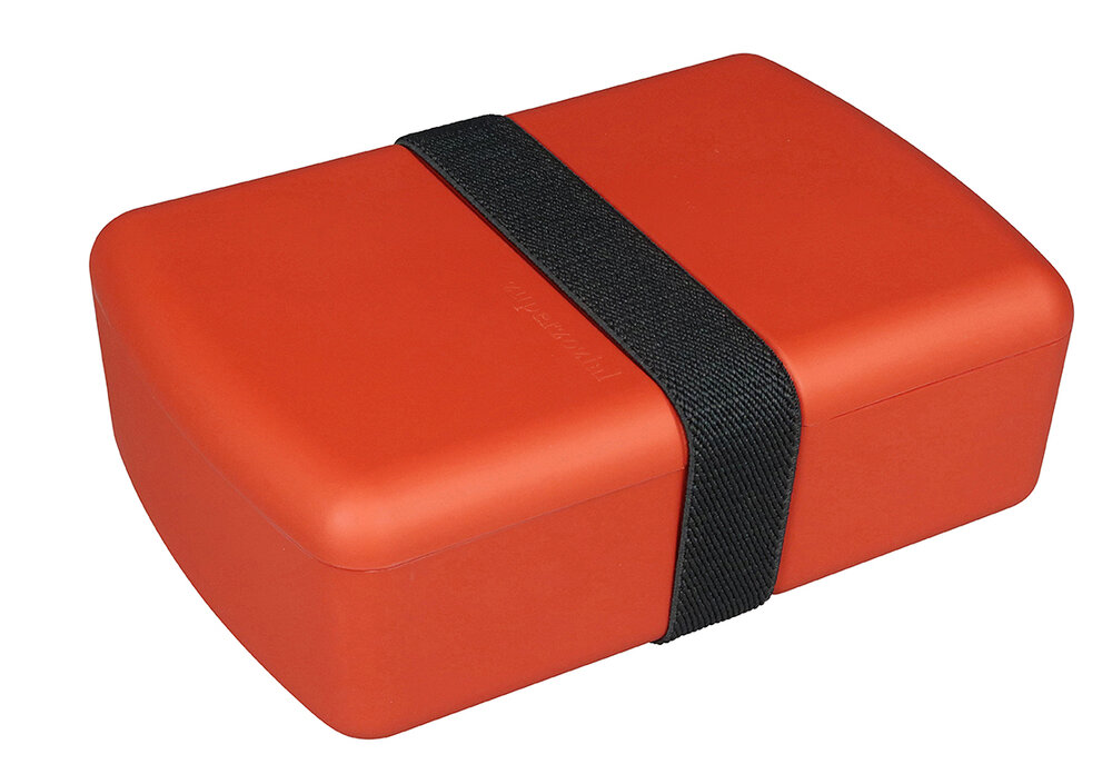 Zuperzozial bioplastic lunchbox, Time-Out Box - Terra Red Zuperzozial bioplastic lunchbox, Time-Out Box - Terra Red