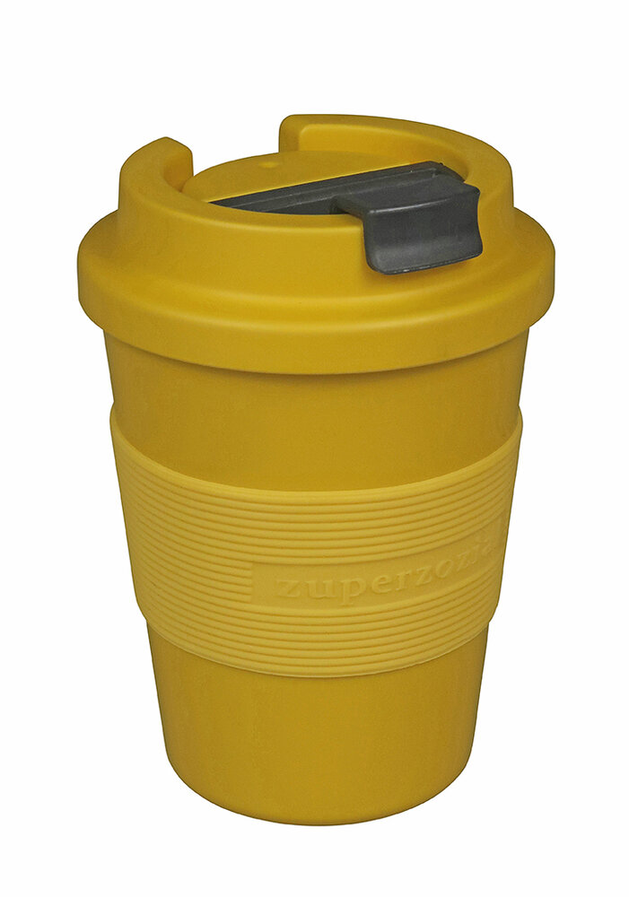 Zuperzozial C-PLA koffiebeker, Time-Out Mug medium - Saffran Yellow Zuperzozial C-PLA koffiebeker, Time-Out Mug medium - Saffran Yellow
