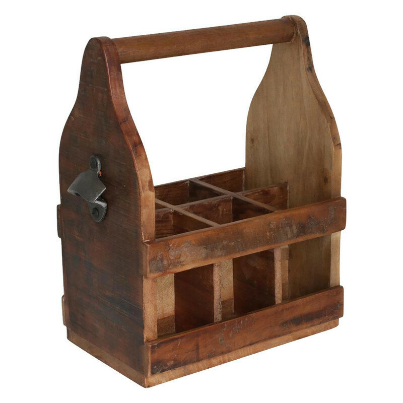 Scrapwood Factory Bottle Carrier - Flessendrager met opener 