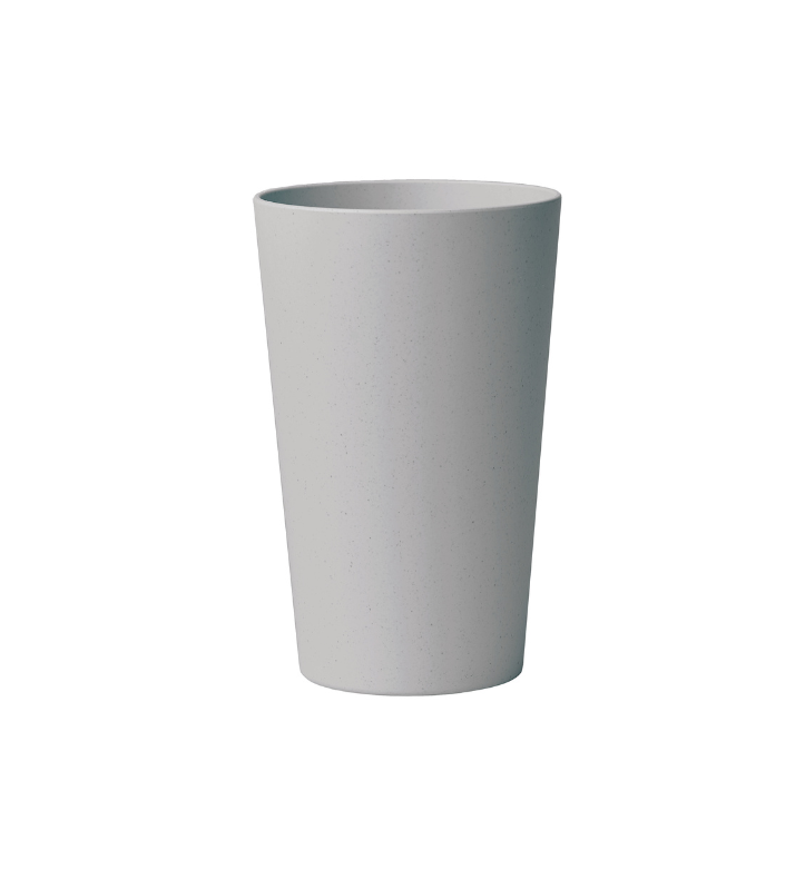 BioLoco Plant Cup, PLA bio plastic beker - grijs BioLoco Plant Cup, PLA bio plastic beker - grijs