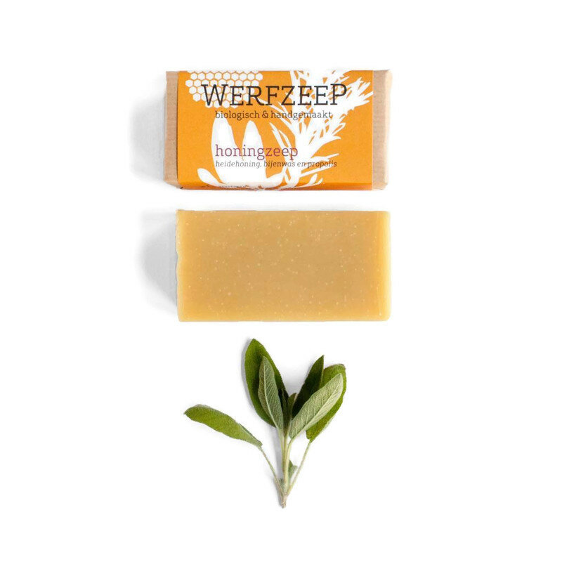 Werfzeep biologische honingzeep 100gram