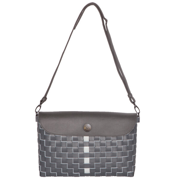 Handed By Uptown Dark Grey hand- en rugtas in één, van gerecycled plastic Handed By Uptown Dark Grey hand- en rugtas in één, van gerecycled plastic