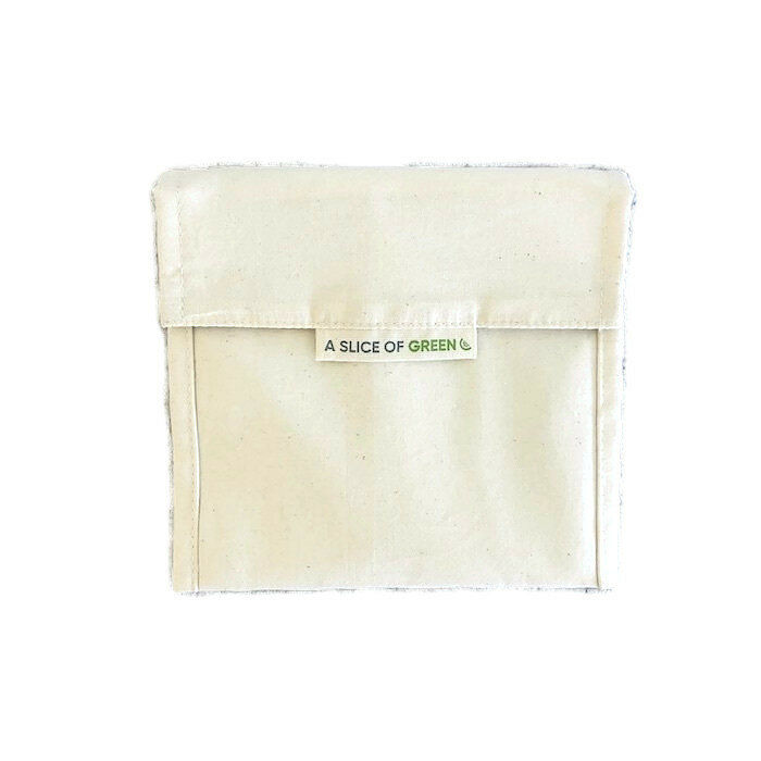 A Slice of Green Organic Cotton Baggie - Natural A Slice of Green Organic Cotton Baggie - Natural
