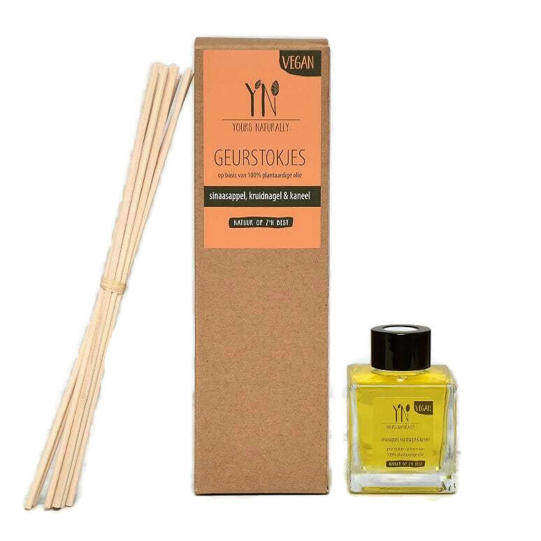 Yours Naturally geurstokjes 100ml - Sinaasappel, Kruidnagel & Kaneel