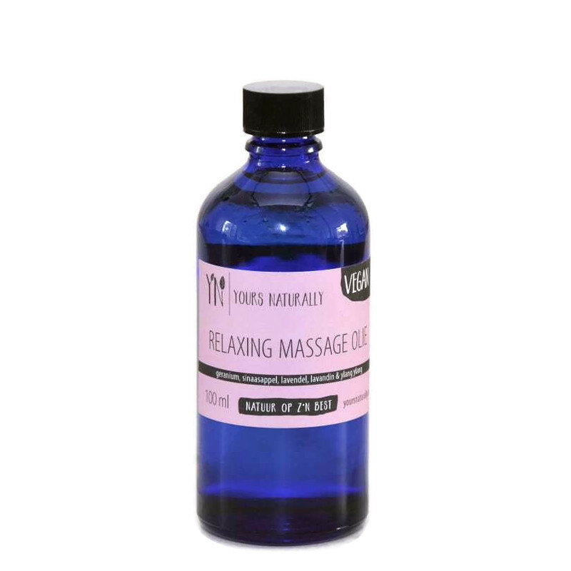 Yours Naturally Massage olie 100ml - Relaxing