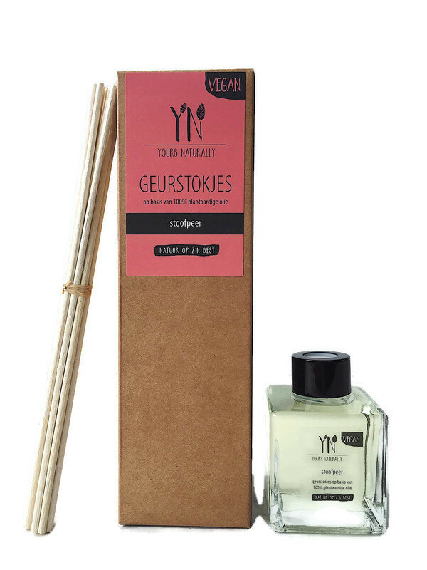 Yours Naturally geurstokjes 100ml - Stoofpeer