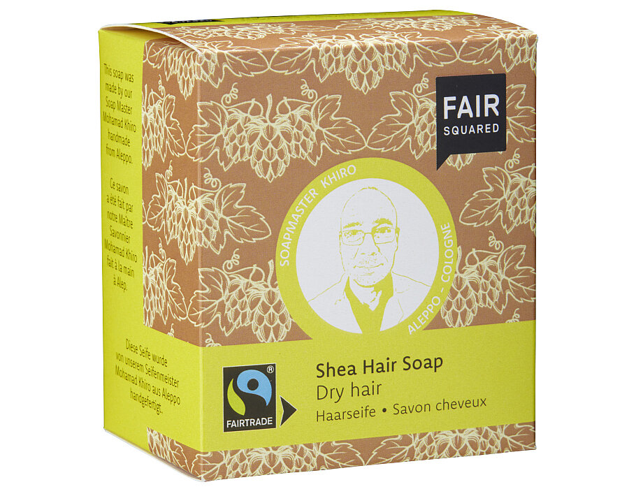 Fair Squared Khiro's Aleppo Shampoo voor droog haar - Shea 2x80gr