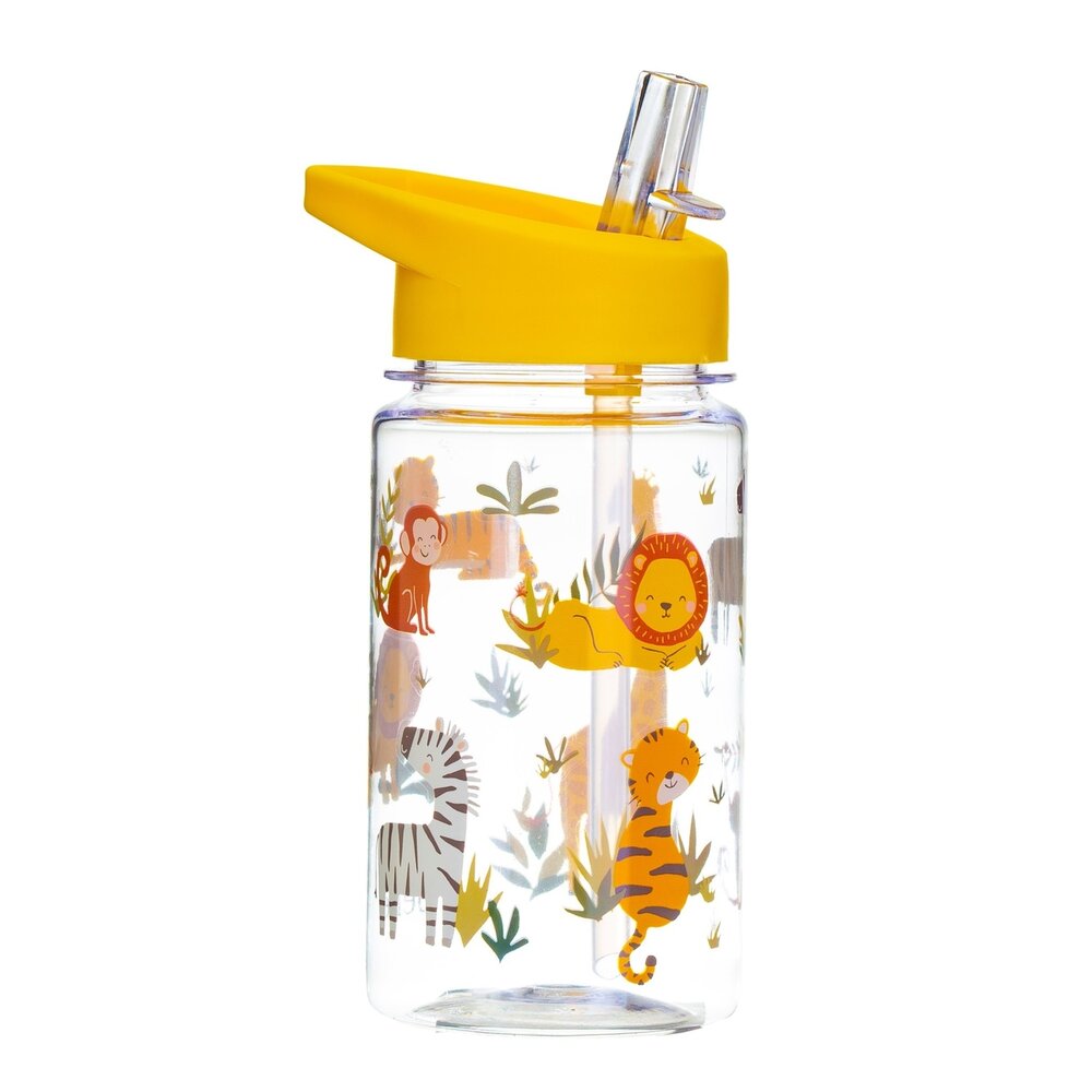 Sass & Belle waterfles Savannah Safari 400ml, BPA vrij
