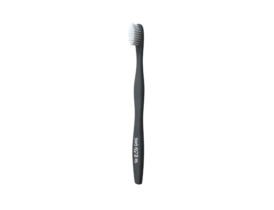 The Eco Gang Bio tandenborstel zwart - sensitive The Eco Gang Bio tandenborstel zwart - sensitive