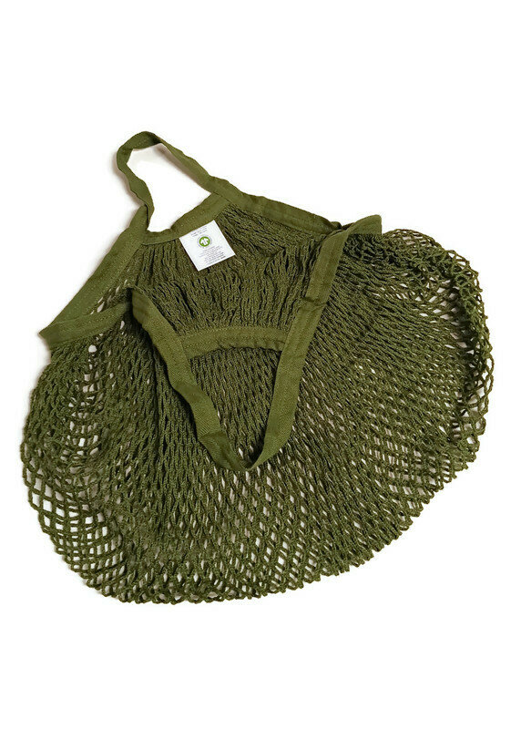 AhTable! Boodschappen nettasje van Organisch katoen - Cactus groen AhTable! Boodschappen nettasje van Organisch katoen - Cactus groen