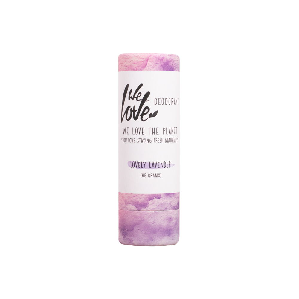We Love Deo natuurlijke stick deodorant - Lovely Lavender 65g.